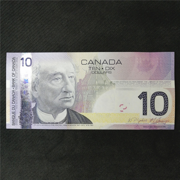 Canada, 10 Dollars, 2005 P-102, UNC Banknote for Collection
