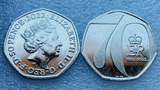 U.K, 50 Pence, 2022, UNC Original Coin for Collection