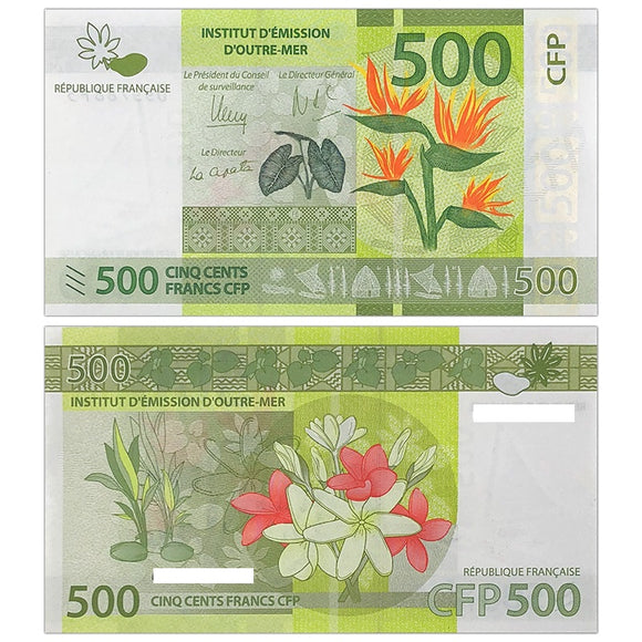 Polynesie Francaise 500 Francs, 2014 P-5, UNC Note for Collection