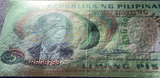 Philippines, 5 Piso, 1974-1985 P-169, UNC Original Banknote for Collection