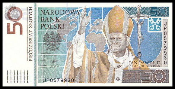 Poland, 50 Zlotych, 2006, P178,  UNC Original Banknote for Collection