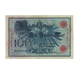 Germany 100 Marks, 1908 P-34, Used VF Condition, Old Original Banknote for Collection