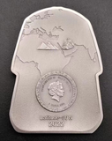 Niue, 2 Ounces, 2022, Gold Plated Silver Coin, UNC Original Coin for Collection