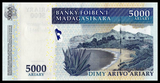 Madagascar, 5000 Ariary, 2008, P-94, UNC Original Banknote for Collection