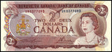Canada 2 dollars ND 1974 P-86 Original Banknote UNC Banknote
