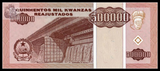 Angola, 500,000 Kwanzas Reajustados, 1995, P-140, UNC Original Banknote for Collection