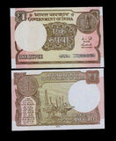 INDIA 1 RUPEE 100 PCS notes FULL BUNDLE, random year,P-108 UNC LOT original note