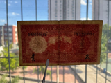 China, 1 Yuan, 1937, Bank of Communications, Used Condition F-XF, Original Banknote for Collection