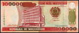 Mozambique 50000 Meticais, Bundle Lot 100 PCS, 1993, P-138, banknotes, UNC original world banknote collectibles