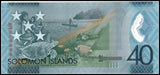 Solomon Islands, 40 Dollars, 2018 P-37 UNC original banknote